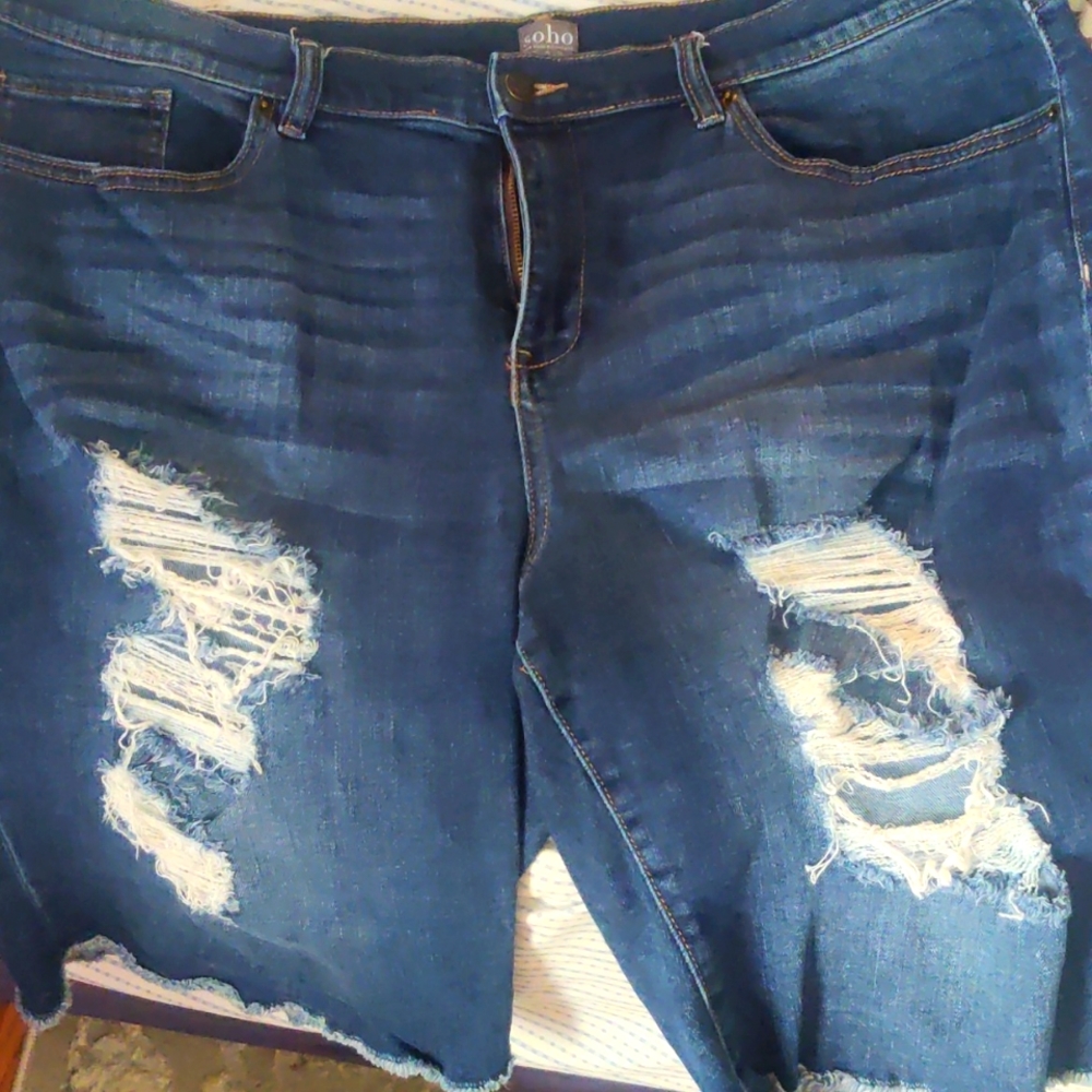 Distressed Shorts